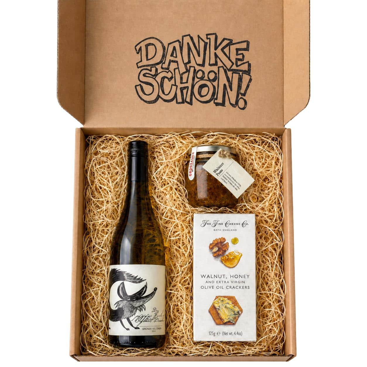 Mysupper Dankeschön-Genussbox — liebevoll verpacktes Geschenk für Geschäftskunden